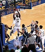Torin Francis Named To BIG EAST Weekly Honor Roll For Third Time In 2005-06 Torin Francis and the Irish will be back in action again on Wednesday night when they play host to South Florida.