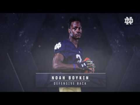 Noah Boykin Highlights | @NDFootball Signing Day (02.07.18)
