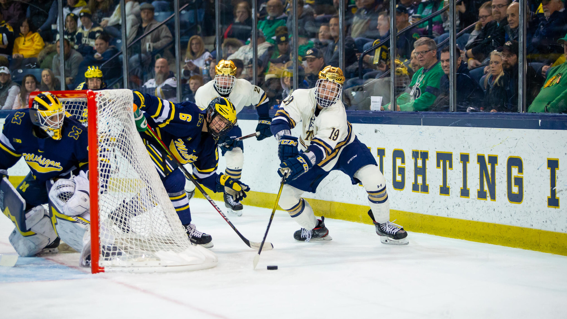 #14 Irish Edged By Michigan, 3-1 #14 Irish Edged By Michigan, 3-1