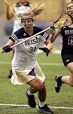 Kaki Orr had a career-best four goals and five points to help lead Notre Dame to an 18-2 win over Canisius.