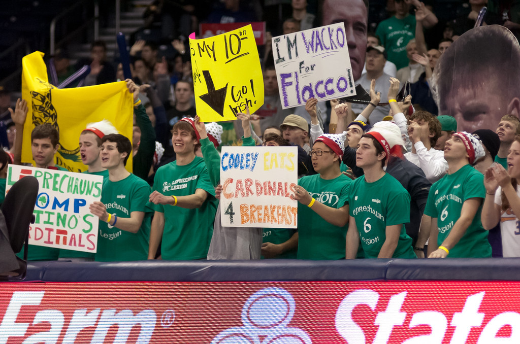 ESPN College GameDay visits Notre Dame Men's Basketball vs Louisville on 02-09-2013