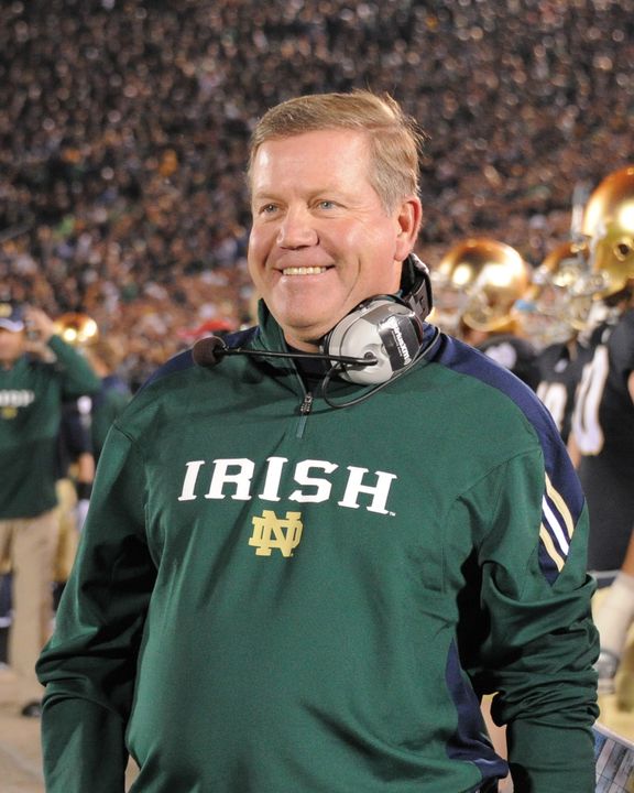 Brian Kelly, a 1983 graduate of Assumption College, has established a $250,000 endowed scholarship at his alma mater.