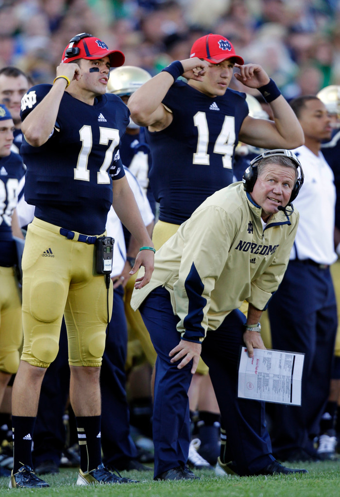Brindza Kicks No. 22 Notre Dame Past Purdue 20-17 (AP)