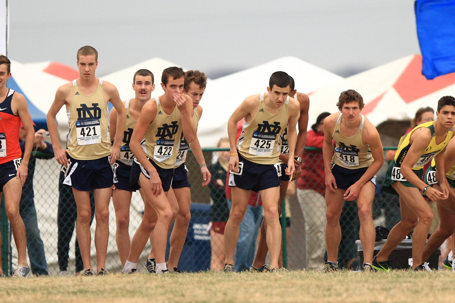 Irish Cross Country Squads Earn Regional Rankings To Open 2011 Season The men's cross country team is ranked 23rd to open the 2011 season.