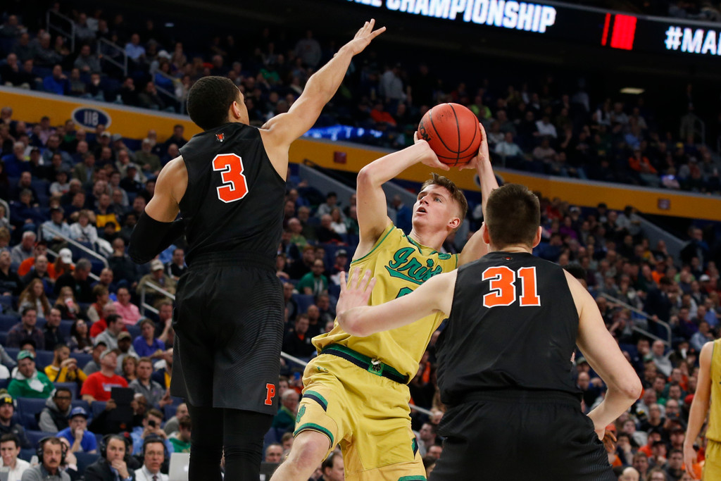 Notre Dame 60, Princeton 58
