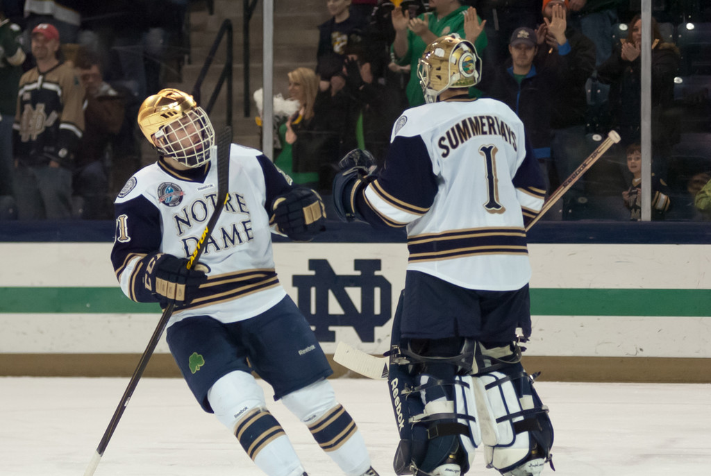 03-16-2013 Notre Dame Men's Ice Hockey vs Bowing Green