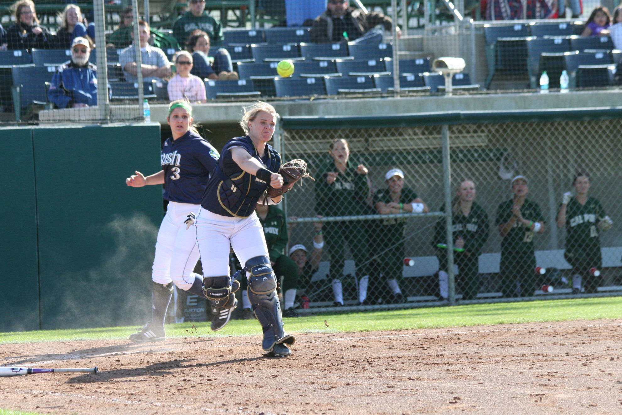 Notre Dame Faces Northern Illinois Friday At Melissa Cook Stadium Senior Alexia Clay