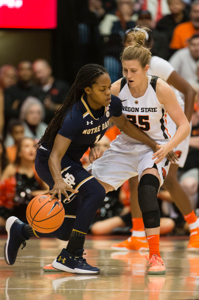 ND Women's Basketball at Oregon State (USATSI)