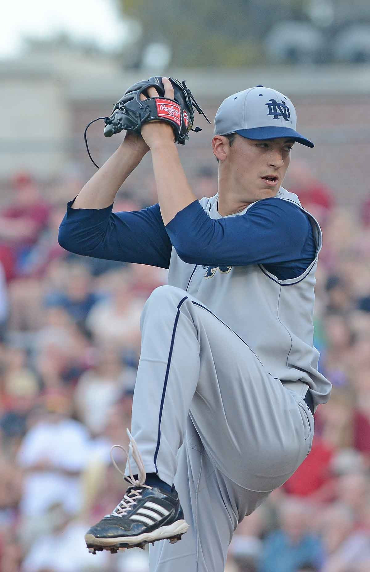 Reining in the Workhorse Senior co-captain Sean Fitzgerald has recorded eight quality starts in 10 appearances this year on the mound.