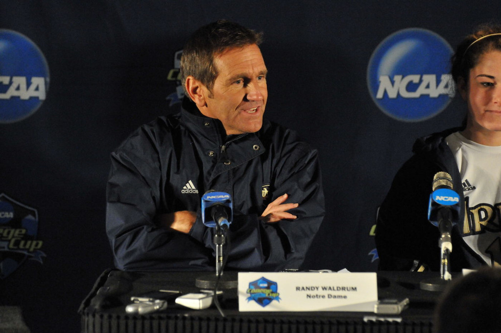 NCAA Women's College Cup semifinal vs. Stanford