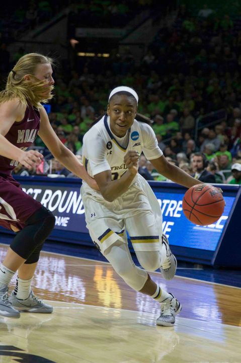Notre Dame junior guard Jewell Loyd was selected by the Seattle Storm with the No. 1 overall pick in the 2015 WNBA Draft on Thursday night at Mohegan Sun Arena in Uncasville, Connecticut.