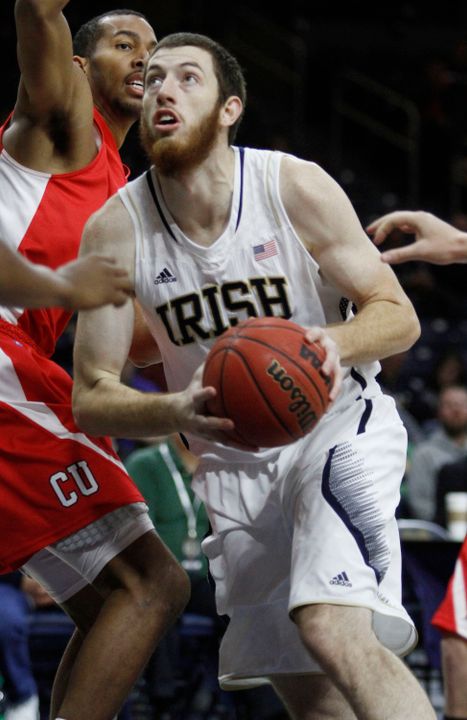 Irish senior center Garrick has averaged 11.3 points and 11.0 rebounds in Notre Dame's last three games.