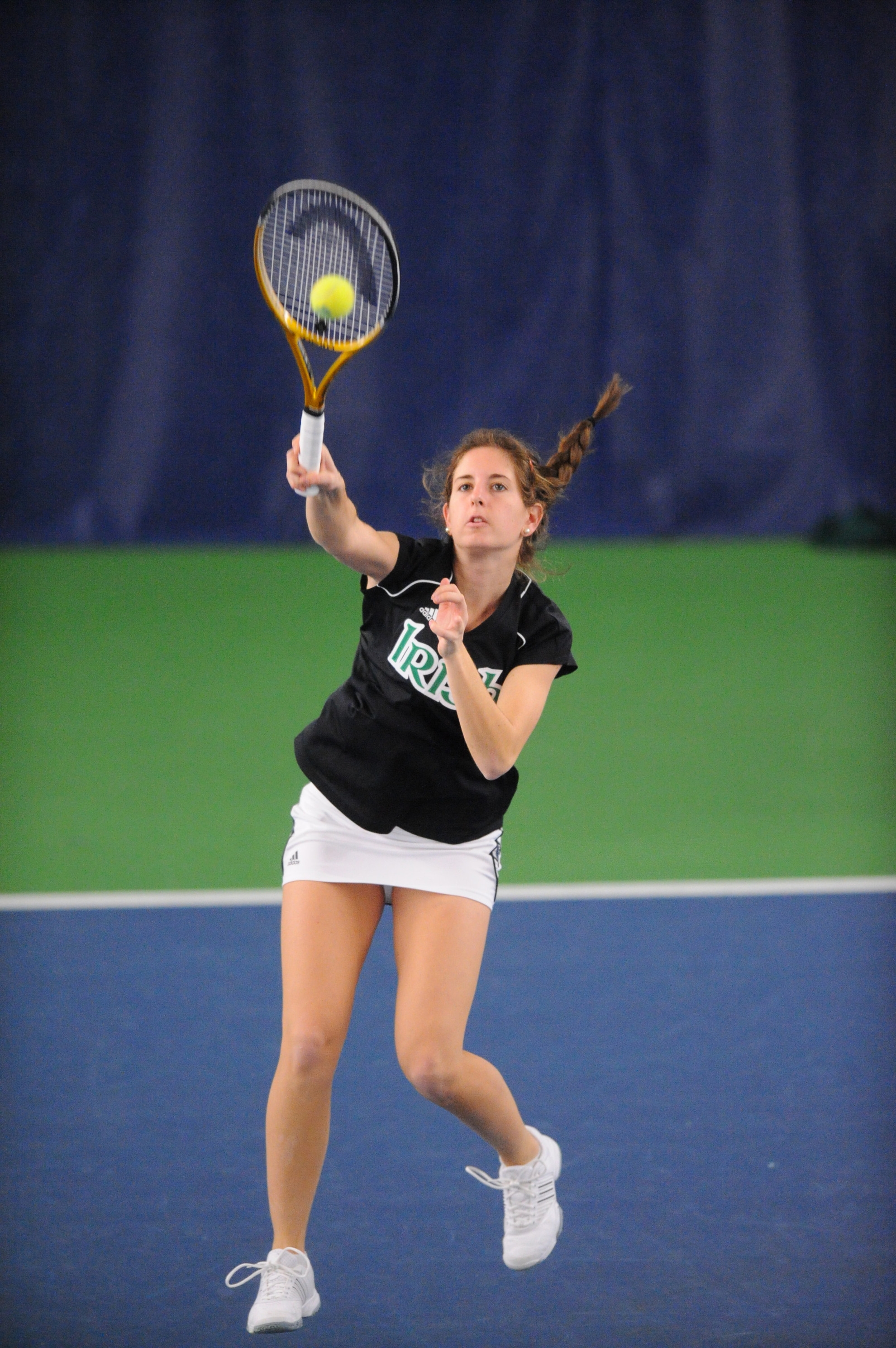 Irish Set For Pair Of Home Matches This Weekend Jennifer Kellner, winner of eight of her last 10 singles matches, looks to remain hot in a pair of weekend tilts against Long Beach State and Texas A&M.