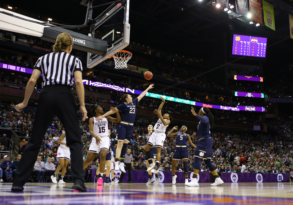NCAA National Championship: ND WBB 61, Mississippi State 58 (USATSI)
