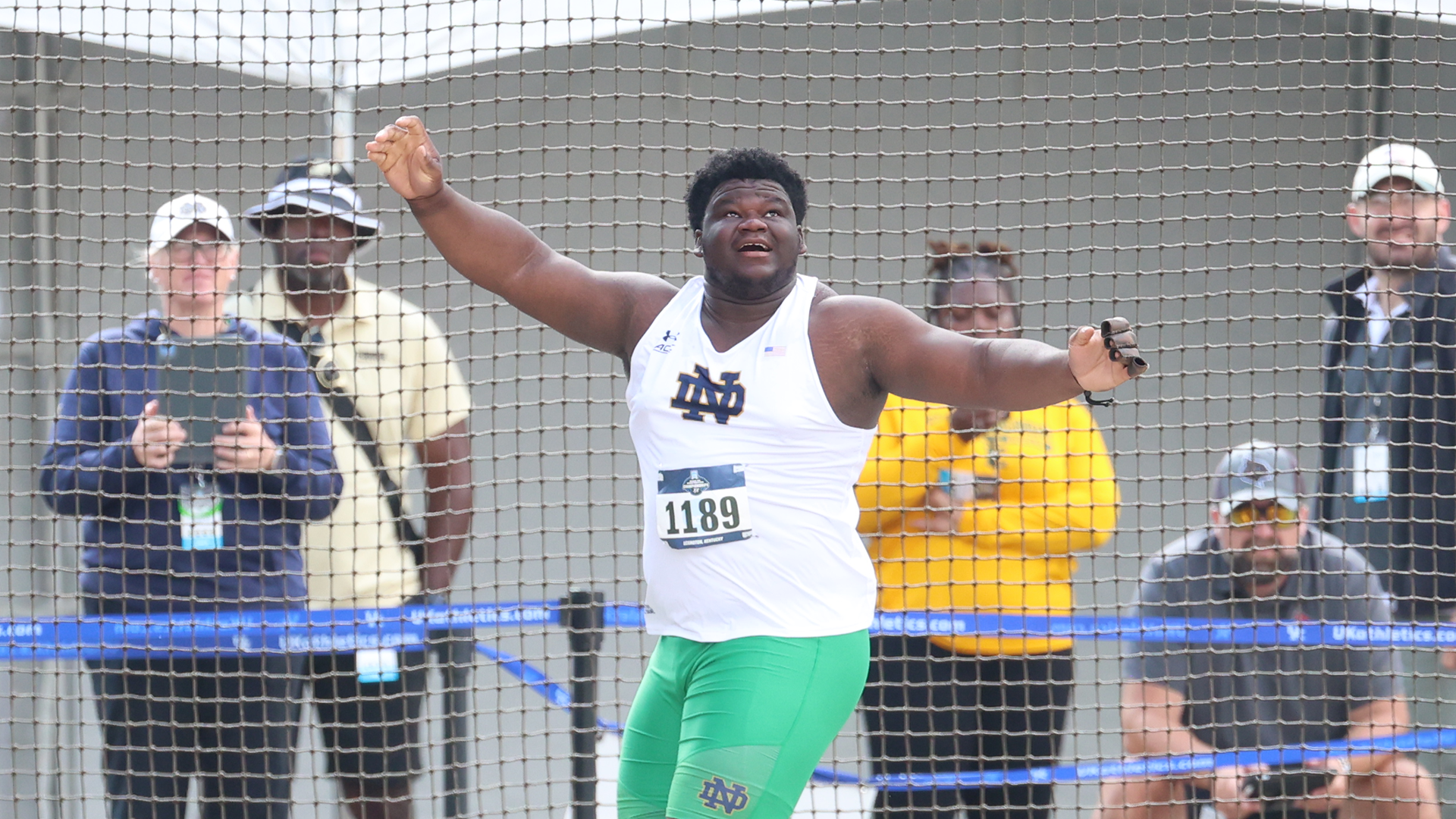 Okeke Punches Ticket To Eugene in Shot Put Okeke Punches Ticket To Eugene in Shot Put