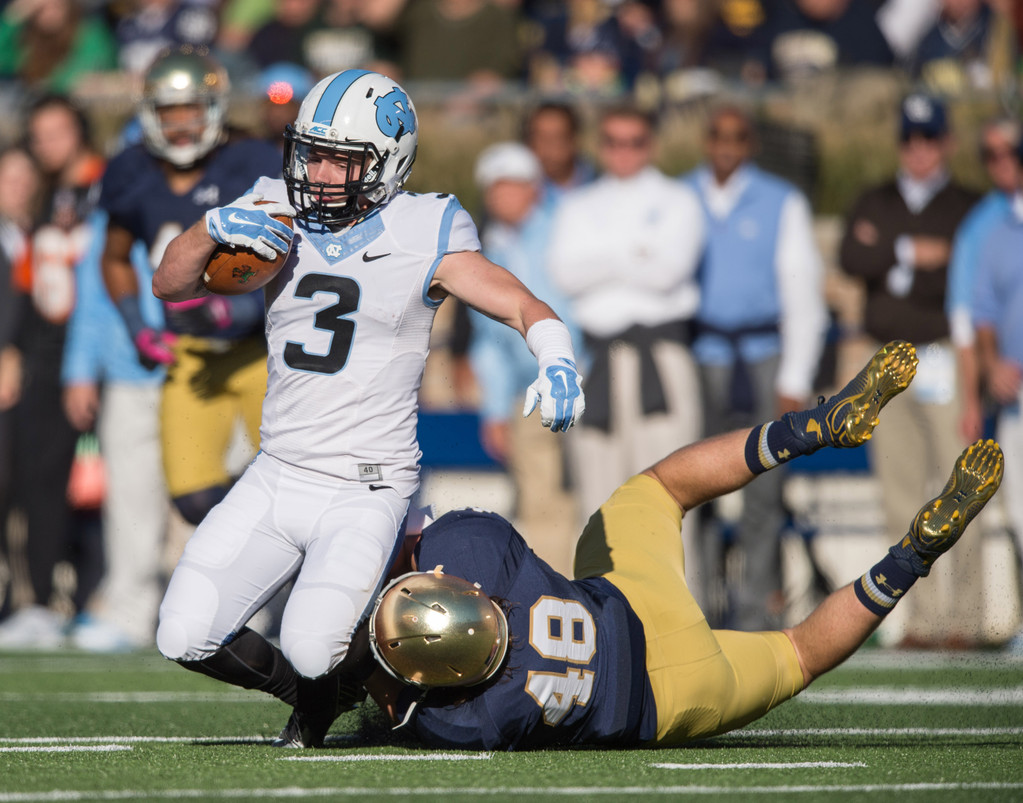 No. 6 Notre Dame Football vs. North Carolina