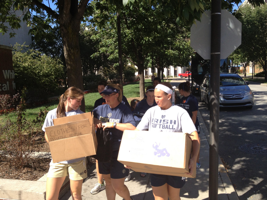 Notre Dame Softball's Trip to IUPUI