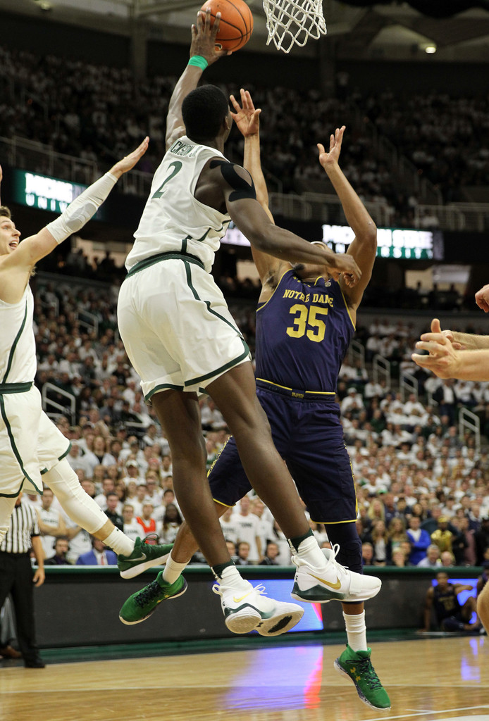 ND Men's Basketball at Michigan State (USATSI)