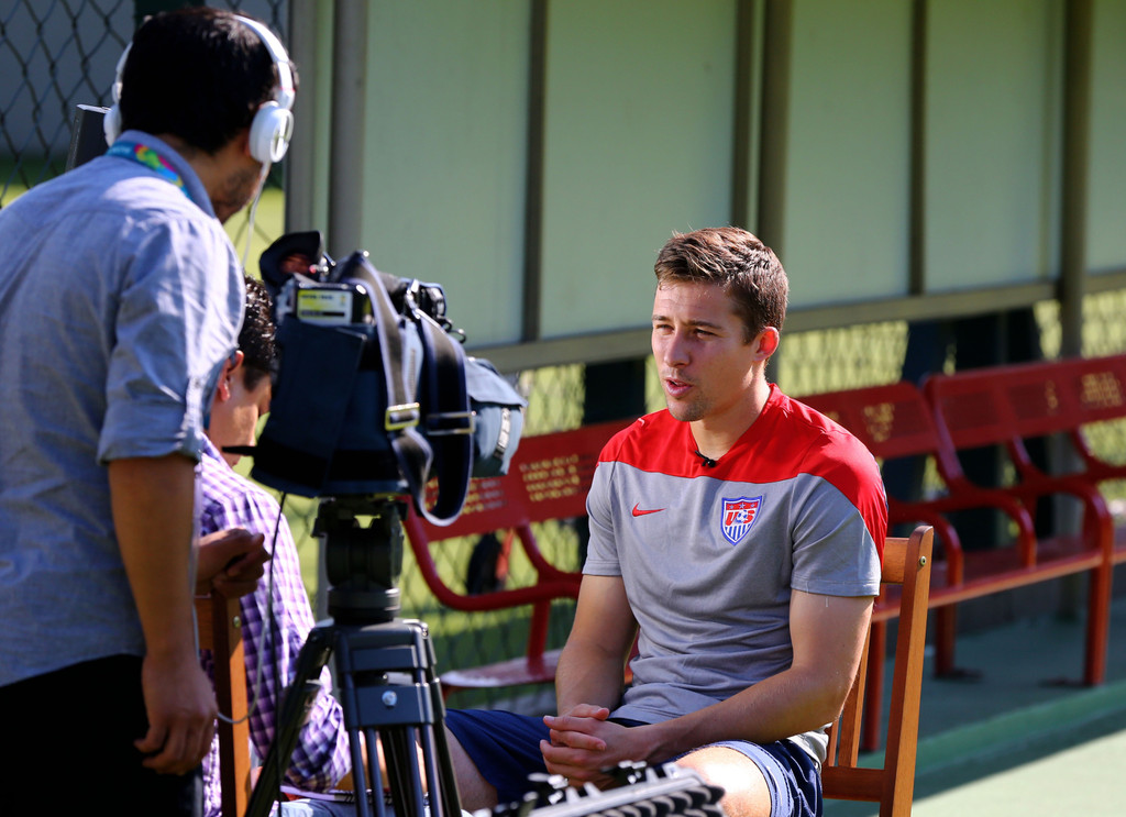 Matt Besler at the FIFA World Cup (USATSI)