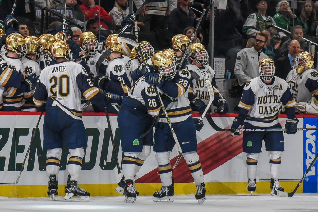 No. 1 Notre Dame Hockey vs. Michigan, National Semifinal