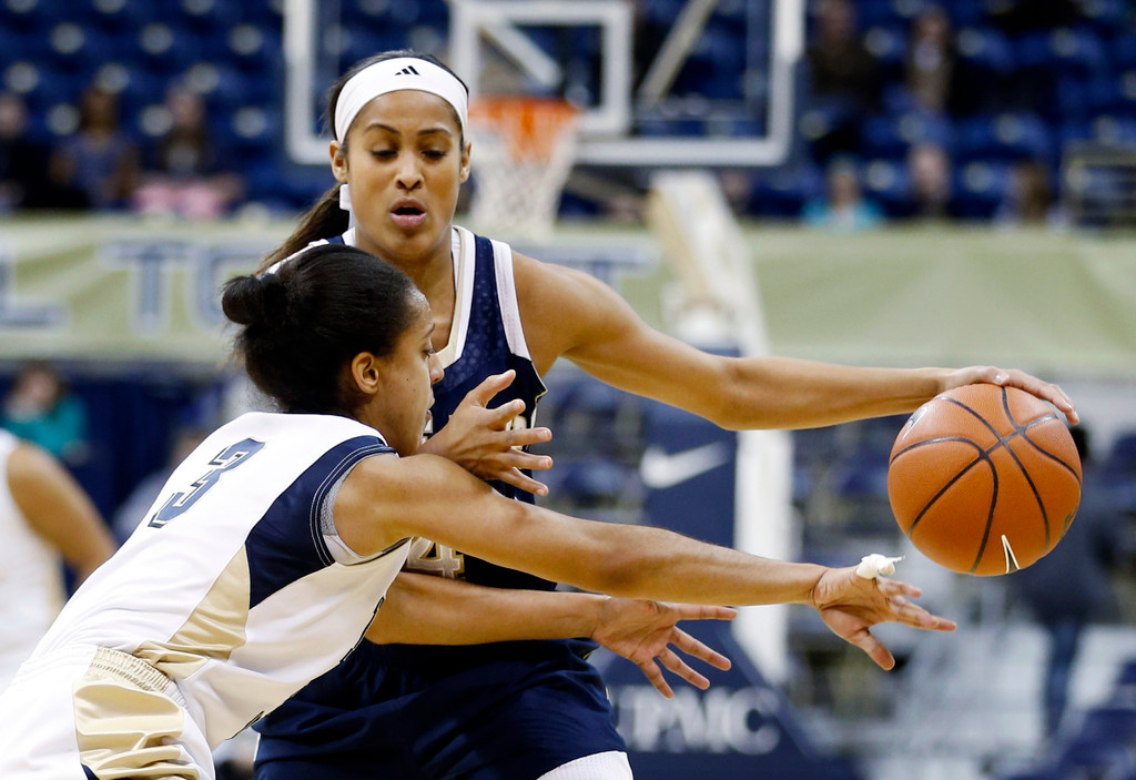 No. 2 Irish Overpower Pittsburgh, 73-47 (AP)