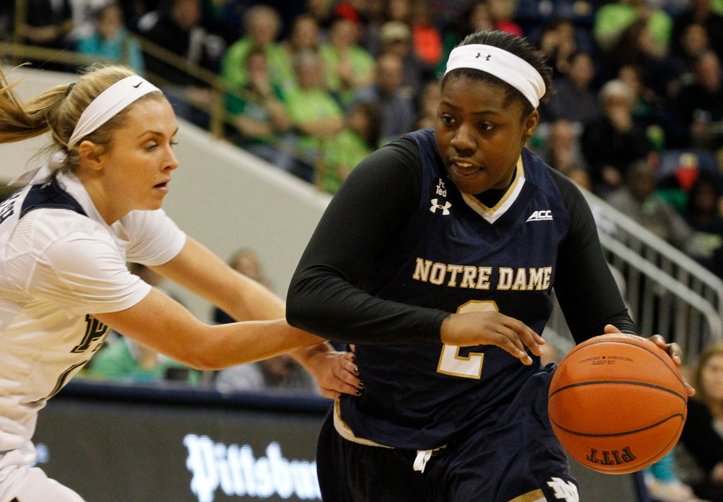 #3 Irish Top Pittsburgh, 65-55, for Muffet McGraw's 800th