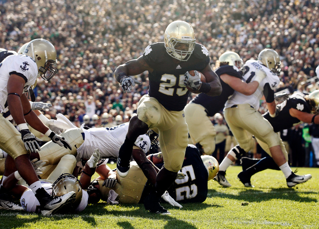 Notre Dame vs. Navy: The Recent Rivalry in Photos