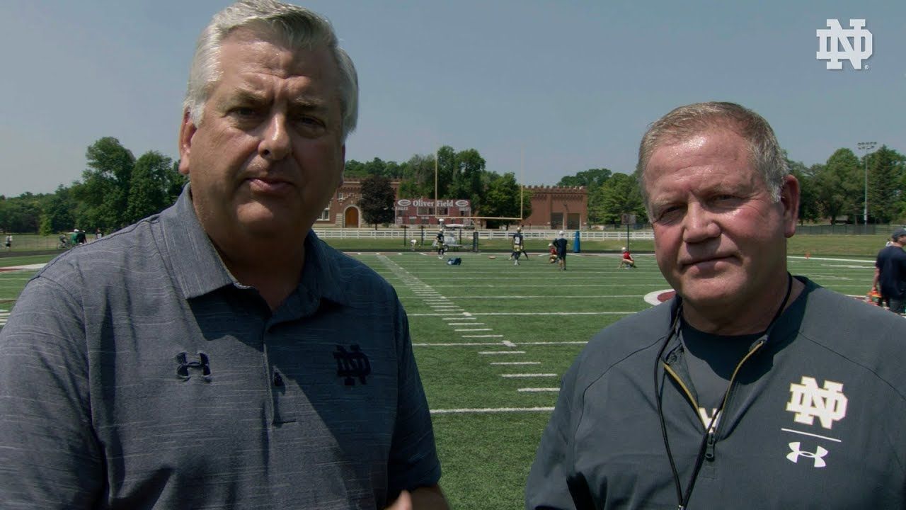 @NDFootball | Brian Kelly Post-Practice Interview Culver Day 2 (8.4.18)