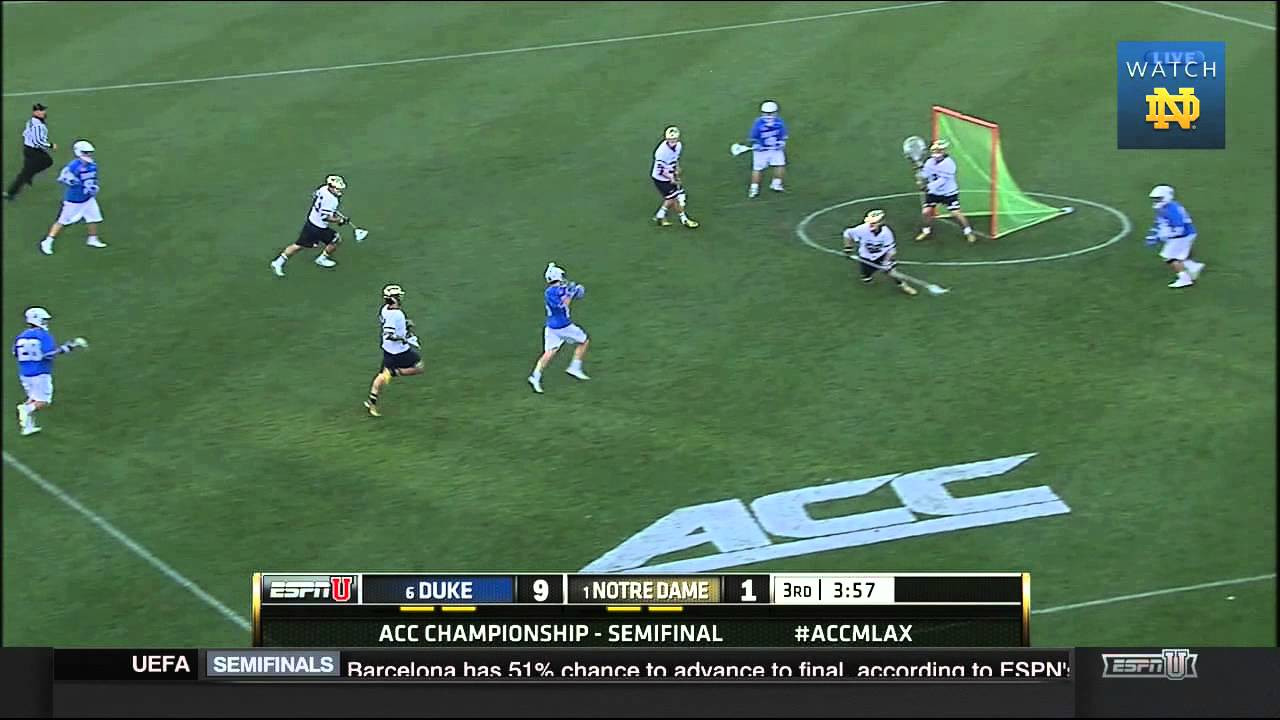 Notre Dame vs. Duke Men's Lacrosse ACC Semifinals Highlights