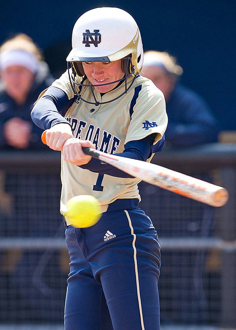 Irish Meet Northwestern, Toledo In Midweek Contests Senior Kelsey Thornton