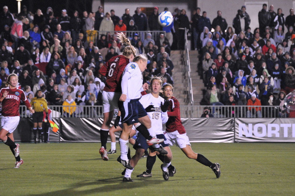 NCAA Women's College Cup semifinal vs. Stanford