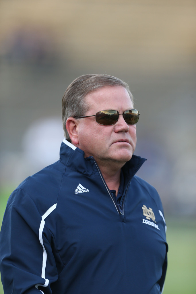 Notre Dame at Purdue (USATSI)