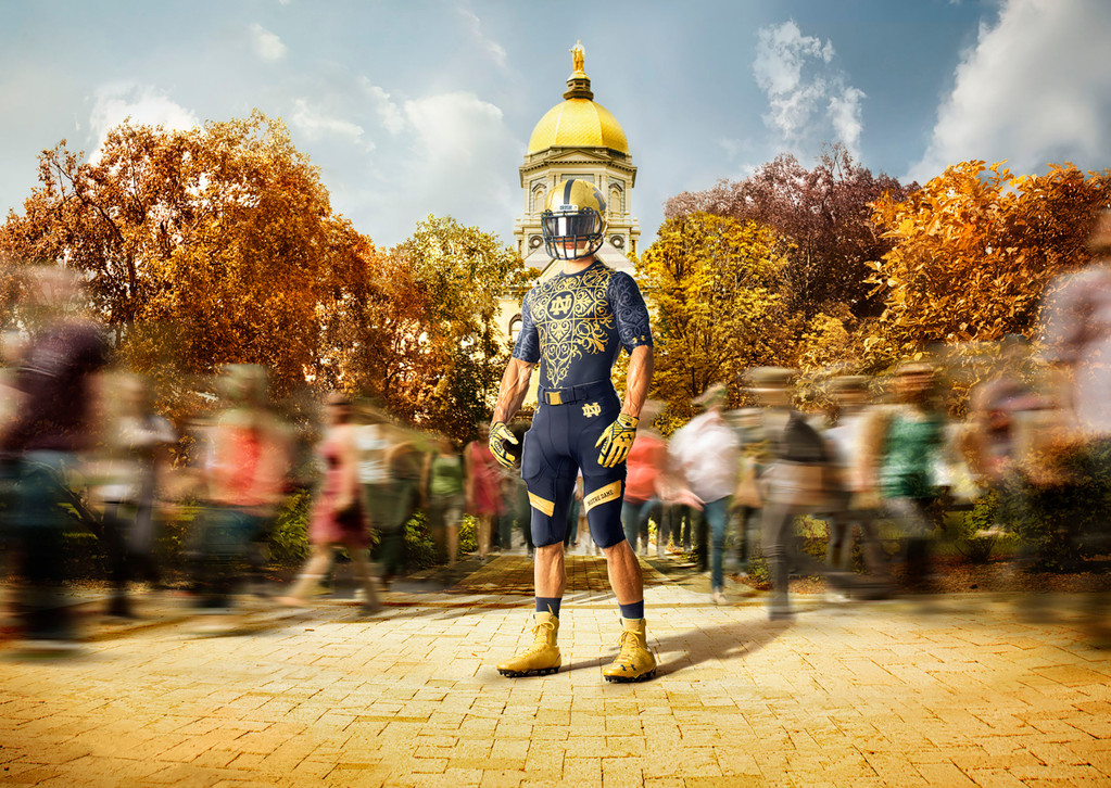 2014 Notre Dame Football Uniforms by Under Armour
