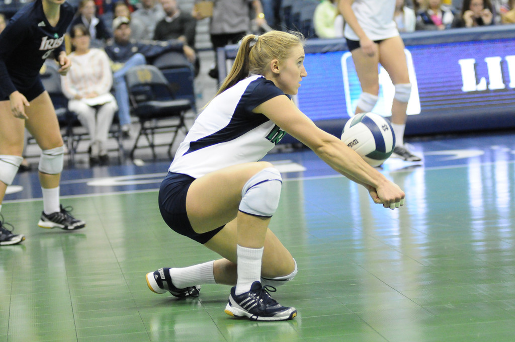 Notre Dame Volleyball vs UCONN on 10-06-2012