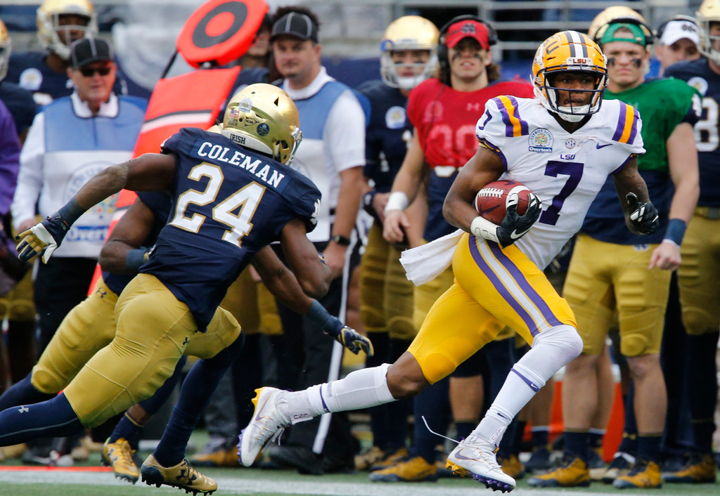Notre Dame vs. LSU (USATSI)