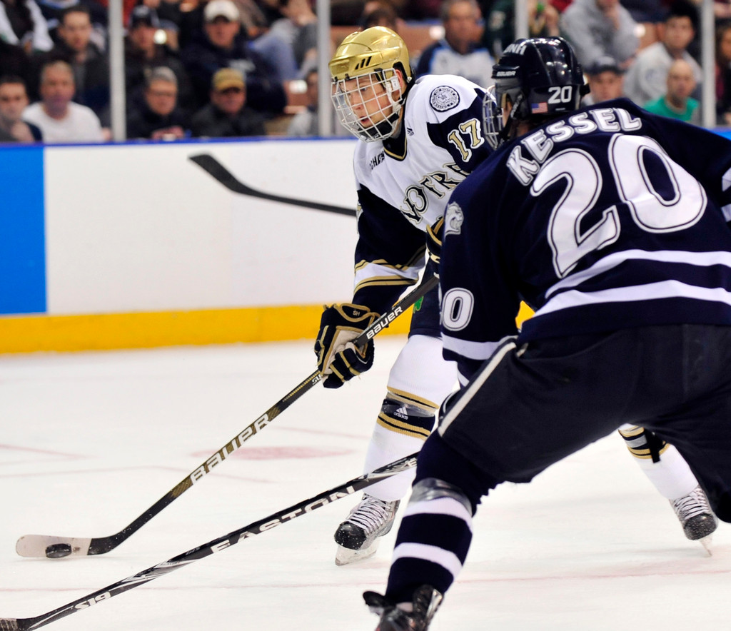 Irish Top New Hampshire 2-1 in NCAA Quarterfinals (AP)
