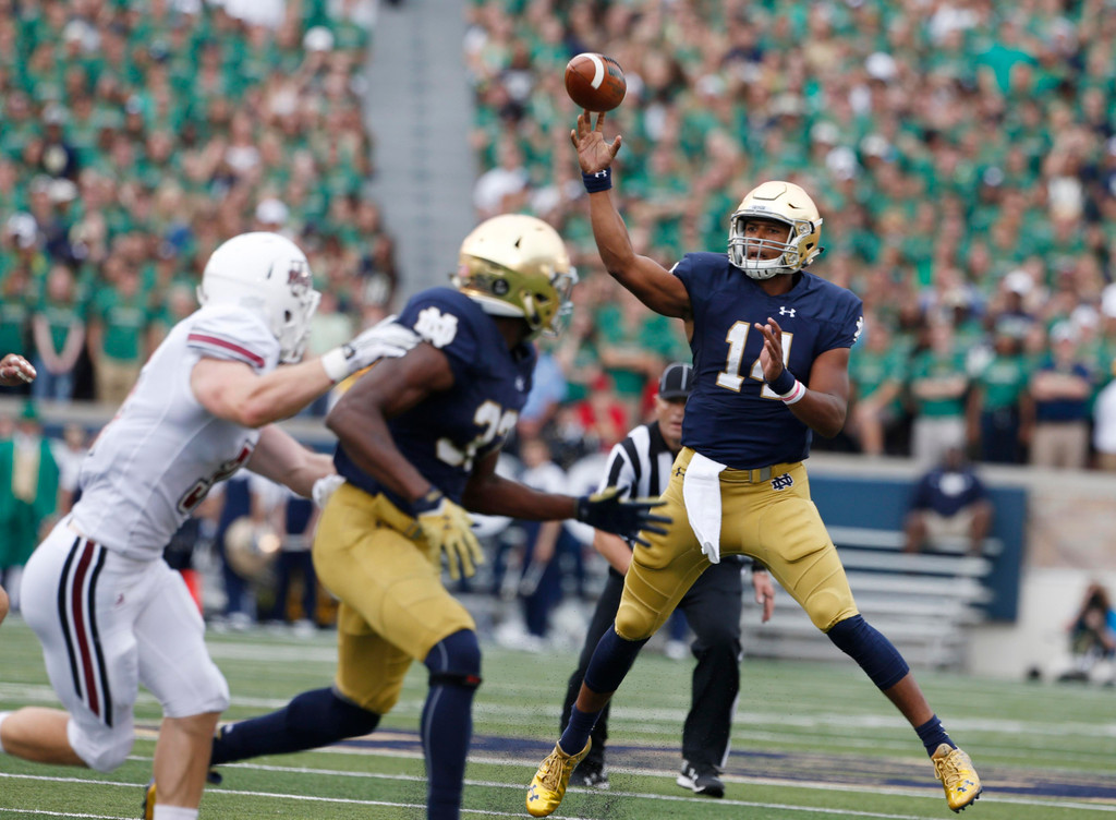 Notre Dame 62, UMass 27