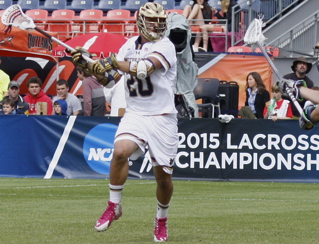 Notre Dame NCAA lacrosse vs. Albany (photos by Pete LaFleur)