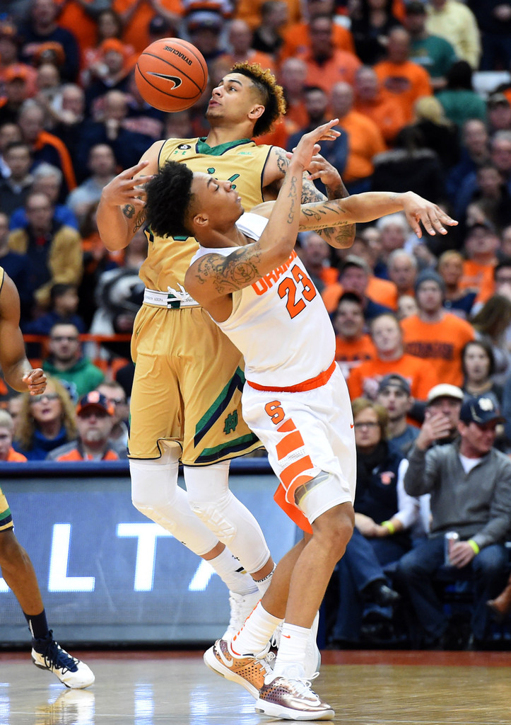 No. 25 Notre Dame Falls to Syracuse, 81-66