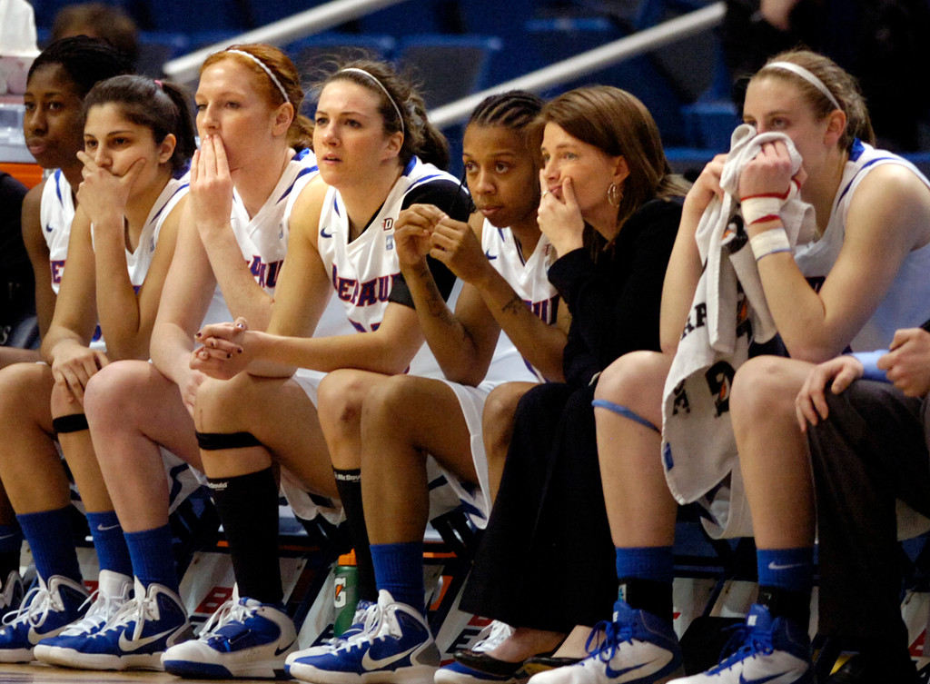 AP Photos: No. 9 DePaul vs. No. 10 Notre Dame