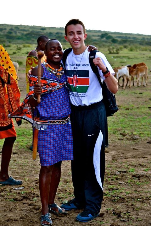 Junior men's tennis student-athlete Dougie Barnard has made five trips to Africa in the last eight years.