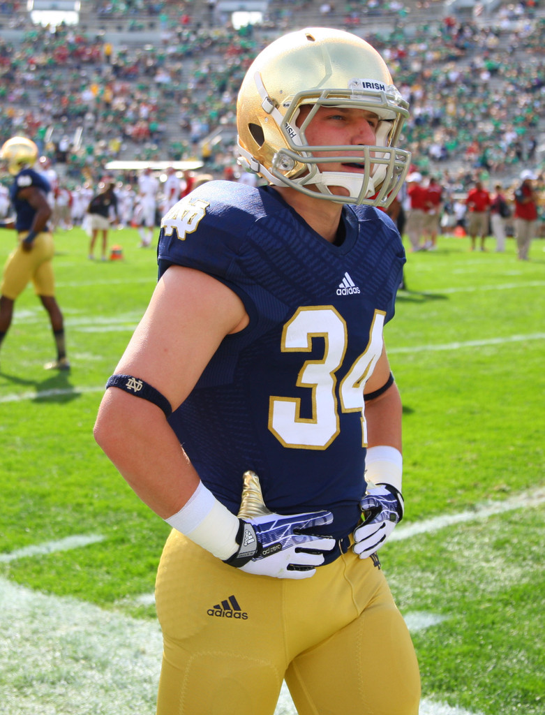 No. 22 Notre Dame vs. No. 14/12 Oklahoma (USATSI)