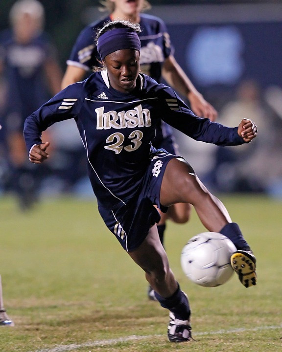 #3 North Carolina Edges #1 Irish In OT Thriller, 2-1 Junior defender Jazmin Hall scored her first collegiate goal in Friday's 2-1 overtime loss at third-ranked North Carolina.