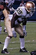 Football Plays Host To Michigan State In 2005 Home Opener Saturday Senior linebacker Brandon Hoyte has been named a quarter-finalist for the 2005 Lott Trophy.