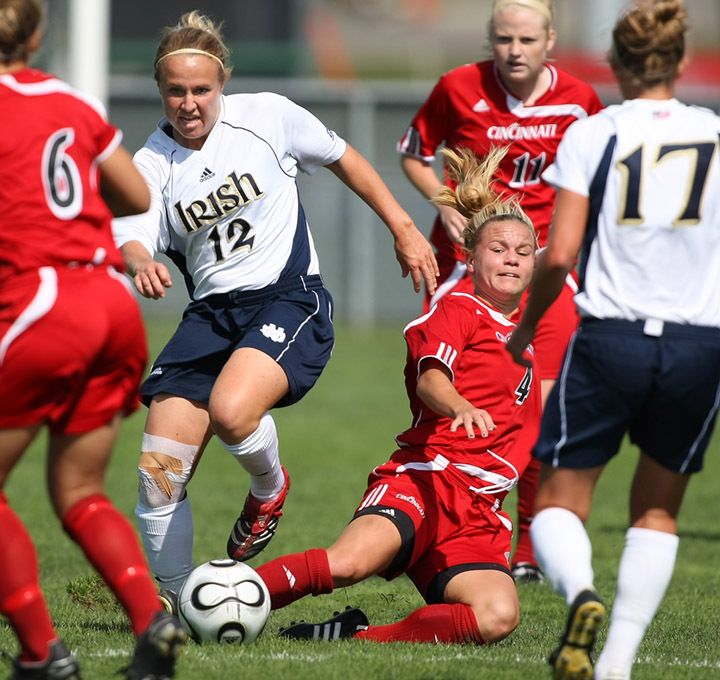 Ashley Jones is a leading candidate for 2007 Academic All-America honors in Division I women's soccer, due to her combination of a 3.98 cumulative GPA and 98 career games played.