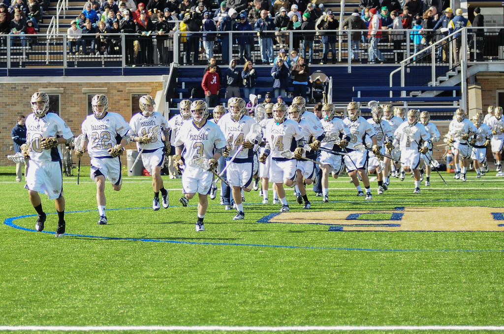 Notre Dame Men's Lacrosse vs Duke on February 18th, 2012