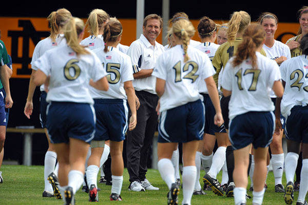 Irish To Add Standout Six-Player Class Next Season Notre Dame head coach Randy Waldrum announced Wednesday that six talented student-athletes have signed National Letters of Intent to attend Notre Dame beginning in the fall of 2010.