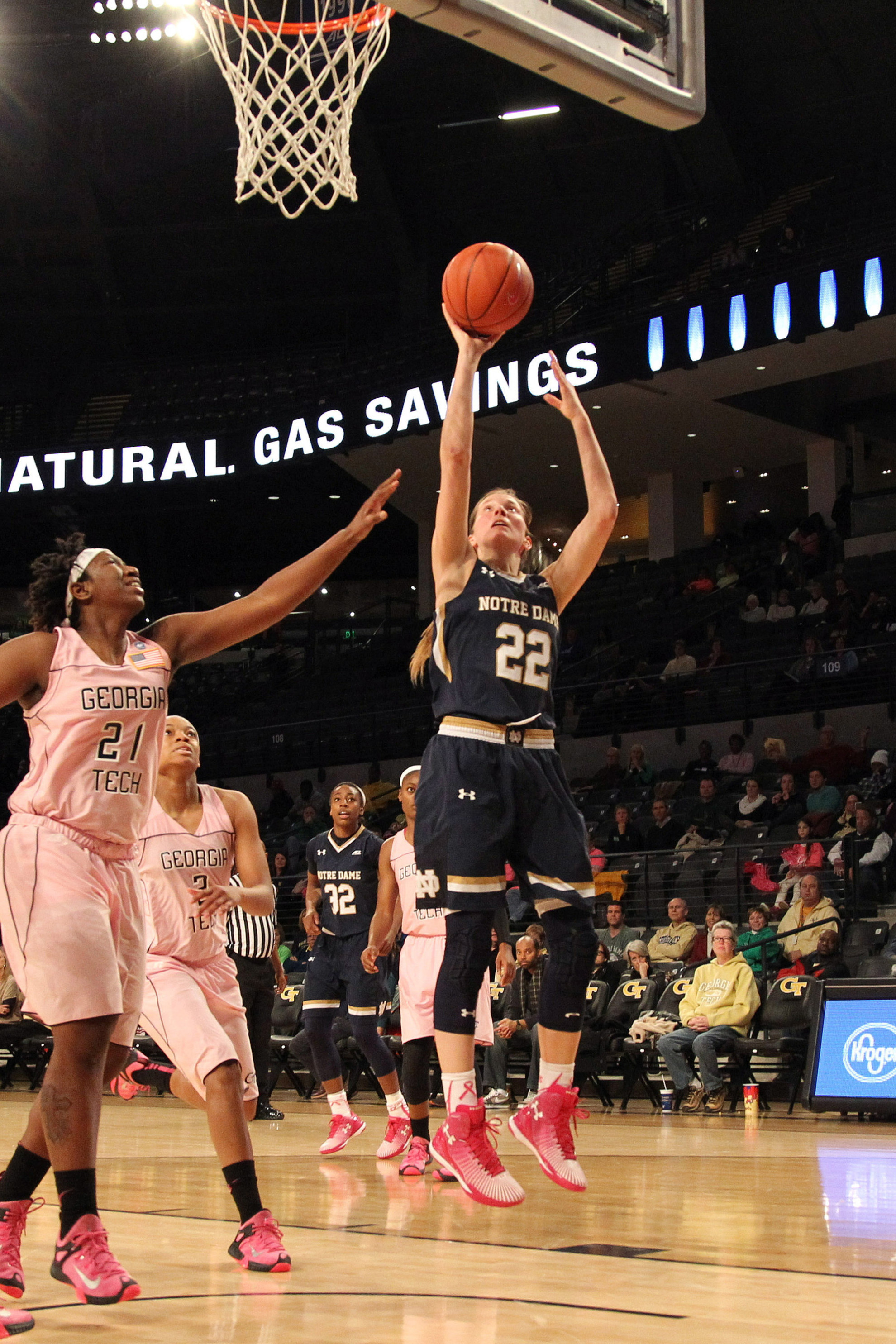 Inside The Game: #4 Notre Dame 71, Georgia Tech 61 Senior guard Madison Cable had 10 points and a game-high seven rebounds in Notre Dame's most recent game against North Carolina State, an 83-48 victory in last year's ACC Tournament semifinals.