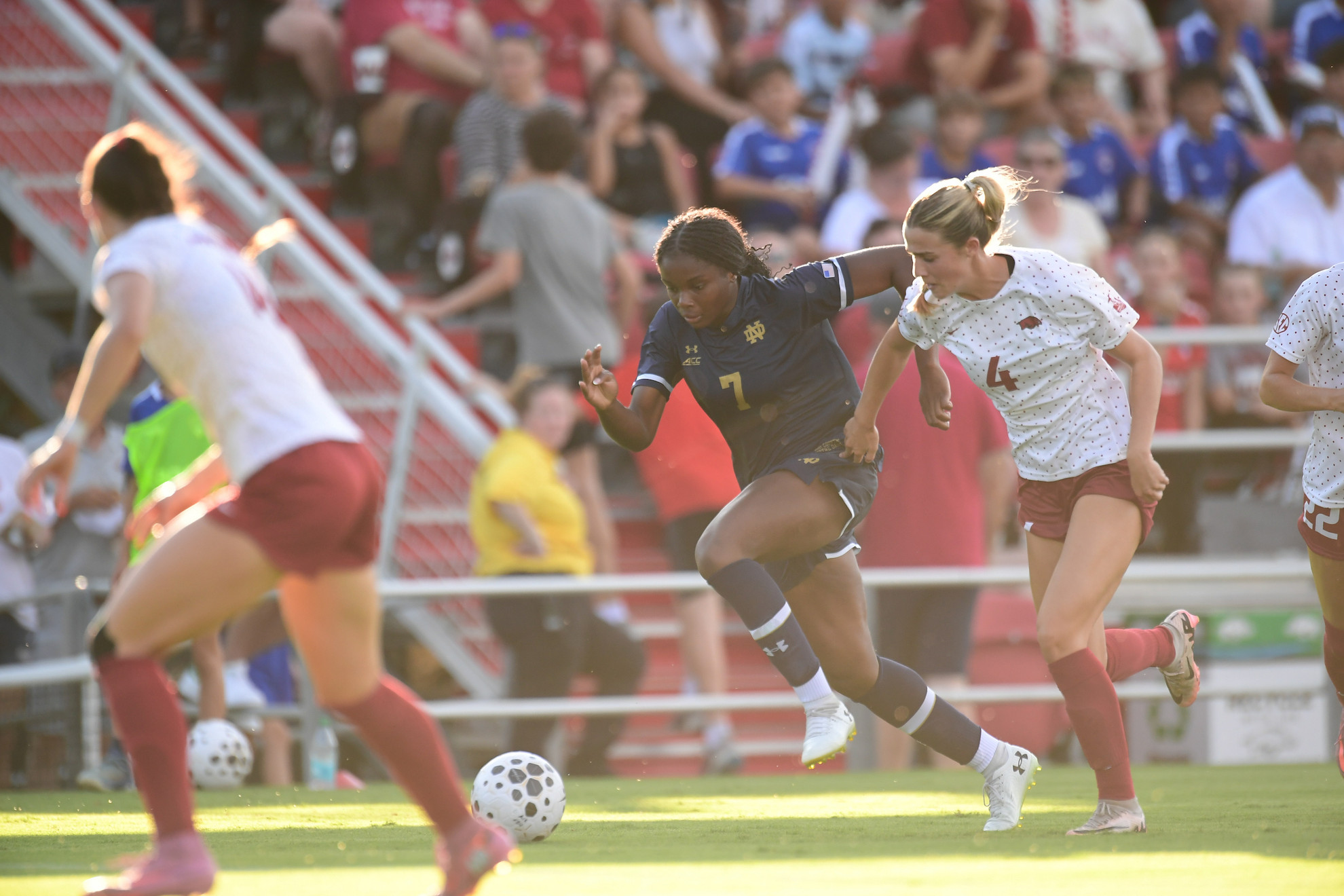 #2 Irish Battle to 2-2 Draw at #6 Arkansas #2 Irish Battle to 2-2 Draw at #6 Arkansas