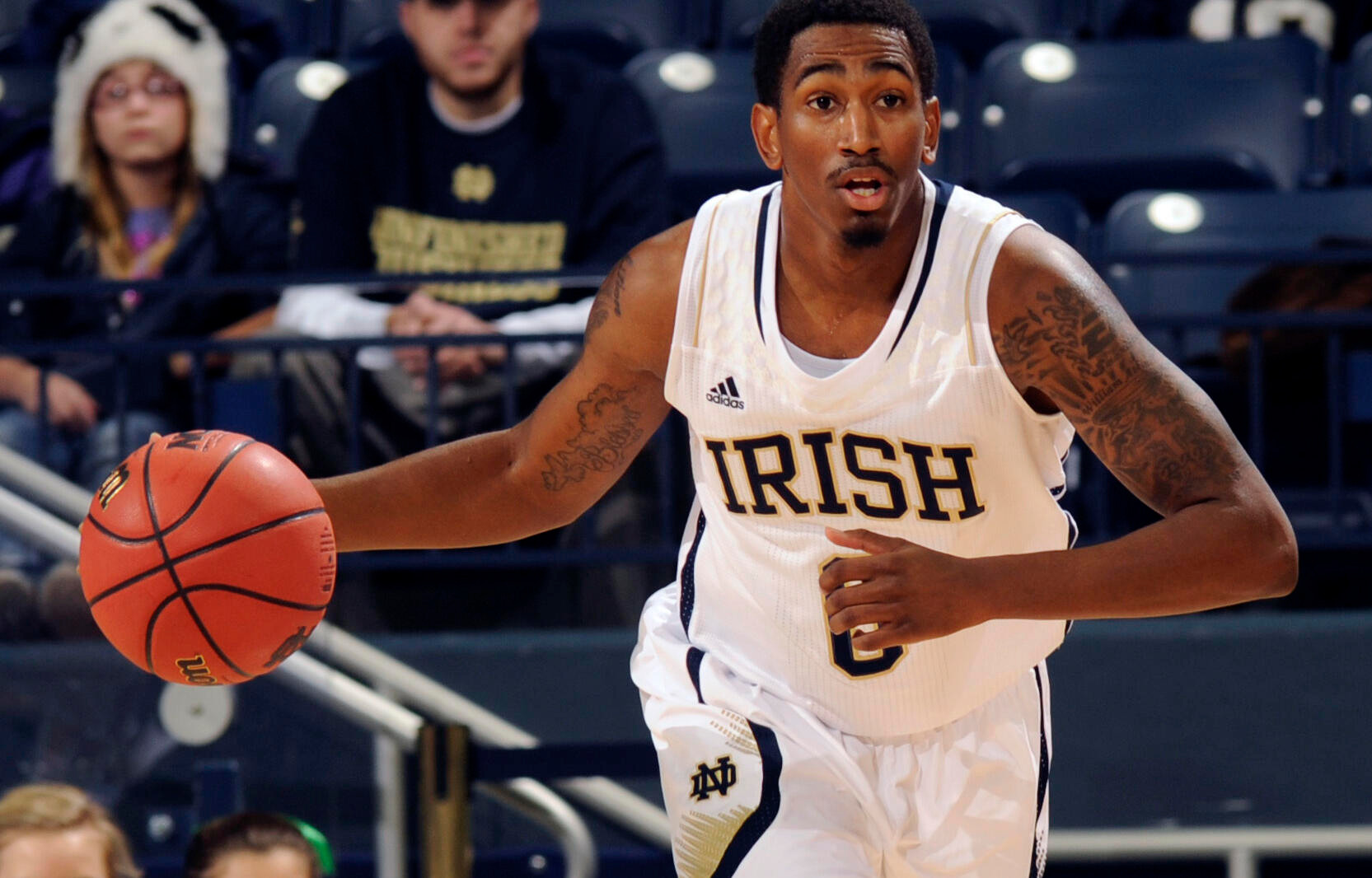 No. 22 Irish Storm Past Brown, 84-57 Brown Notre Dame Basketball